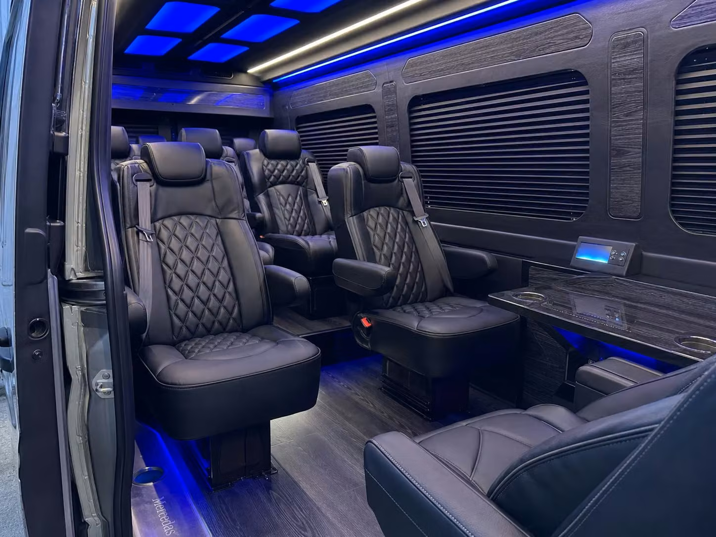 sprinter van transportation for groups and events across seattle