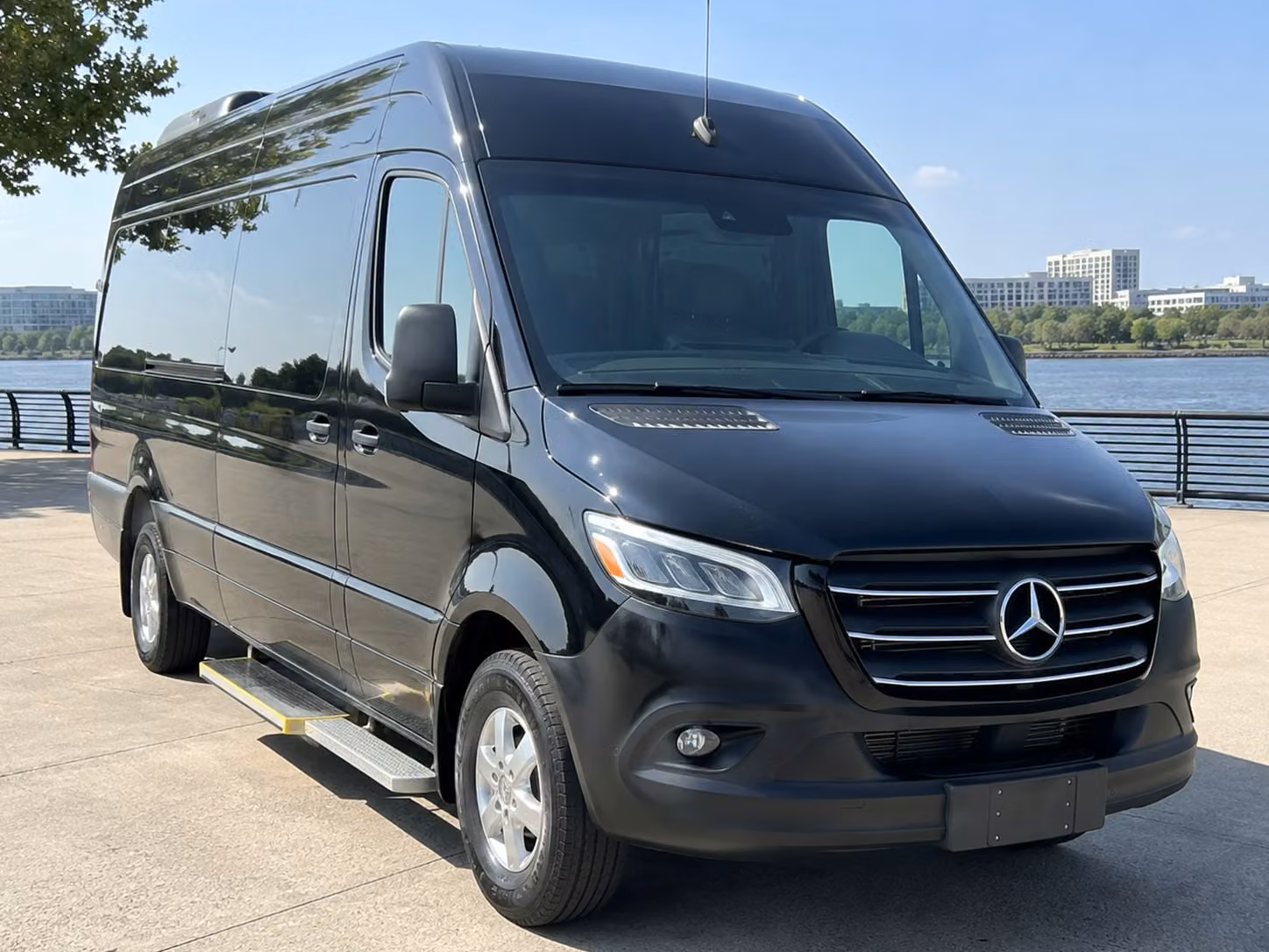 sprinter van with driver